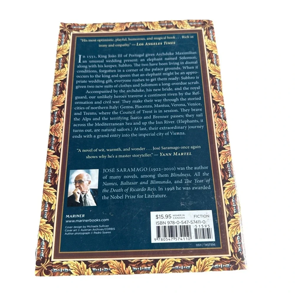 Elephant's Journey by José Saramago (2011, Trade Paperback)